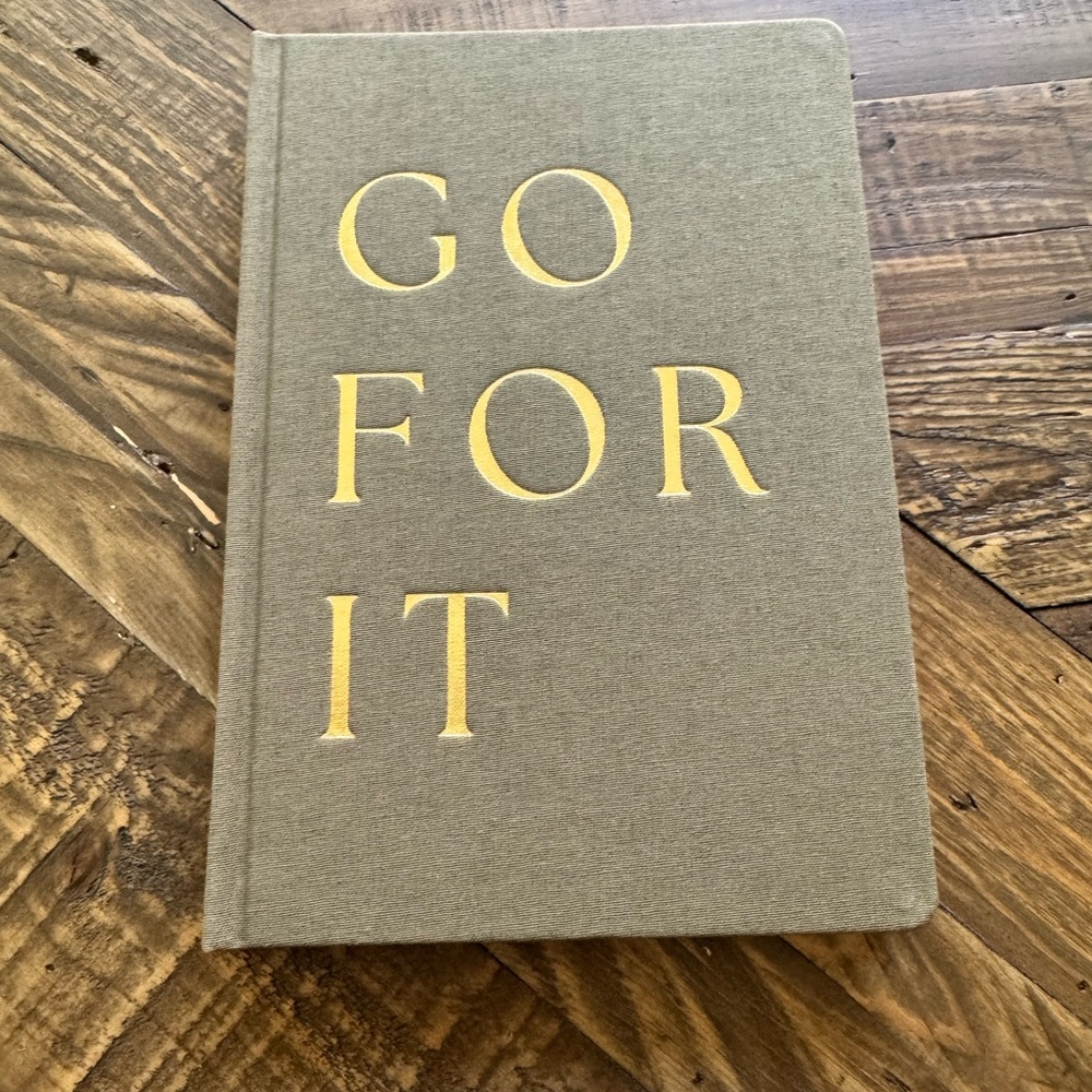 Go For It Fabric Journal - Home Decor & Gifts